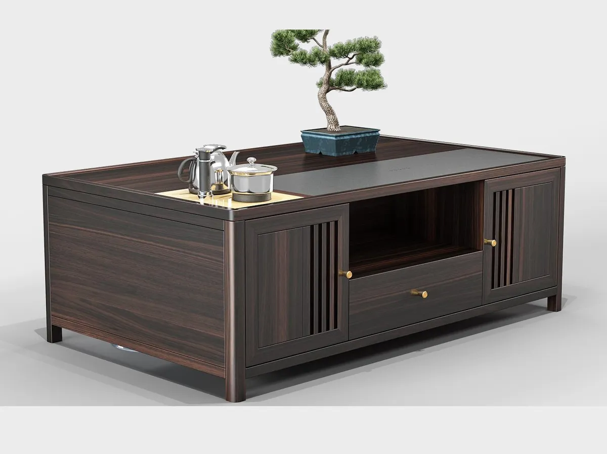 鸿福 · 烧茶功能茶几 图 1