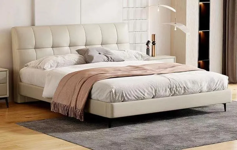 皇朝家居 · 头层牛皮软床 图 1